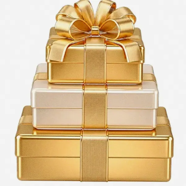 Stacked gift boxes — Lucky Vegas