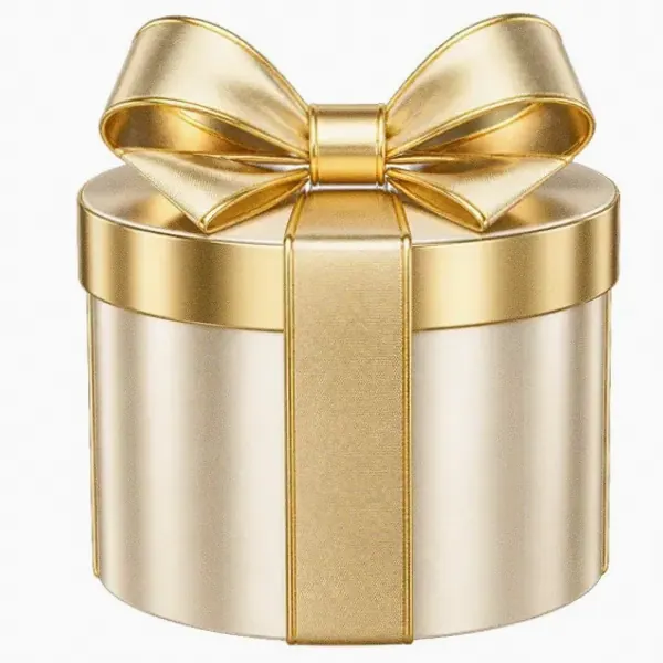 Round gift box — Lucky Vegas
