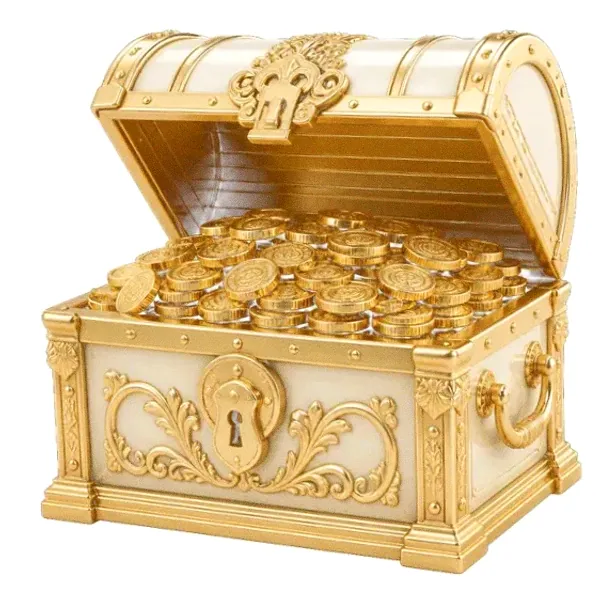 Open treasure chest — Lucky Vegas