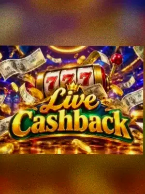 Live Cashback at Lucky Vegas