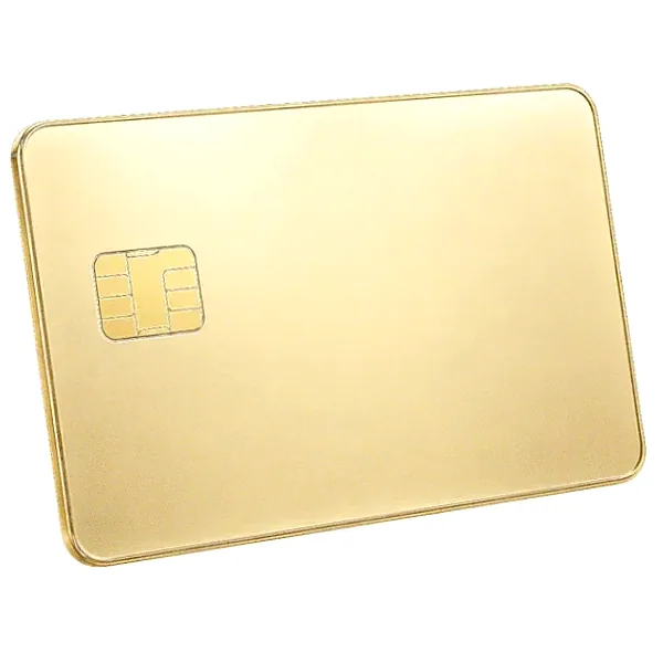Metal bank card — Lucky Vegas