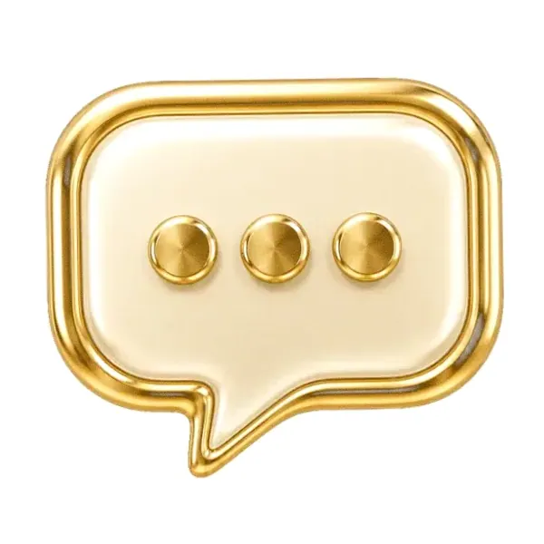 Three-dot speech bubble — Lucky Vegas