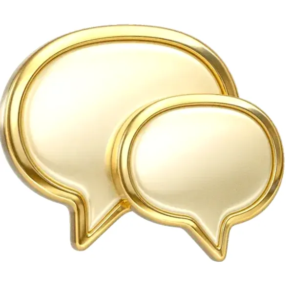 Overlapping speech bubbles — Lucky Vegas