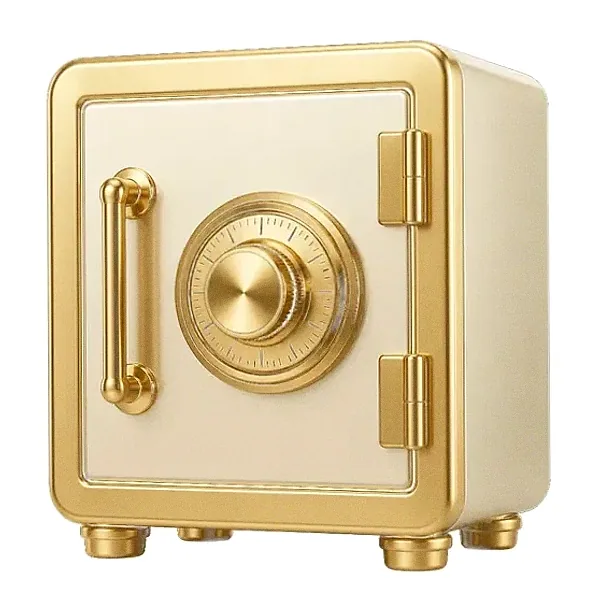 Orange combination safe — Lucky Vegas