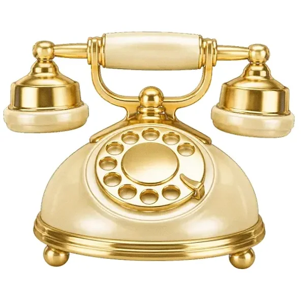 Vintage rotary telephone — Lucky Vegas